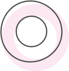 Retro Circle with Pink Retro Circle with Pink